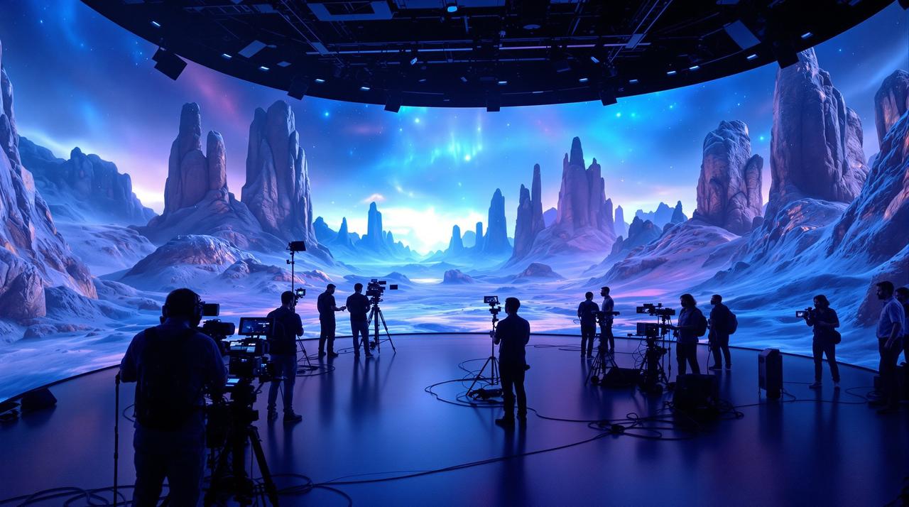 AI技术革新影视制作，虚拟拍摄成为新趋势 - 行业动态资讯封面图