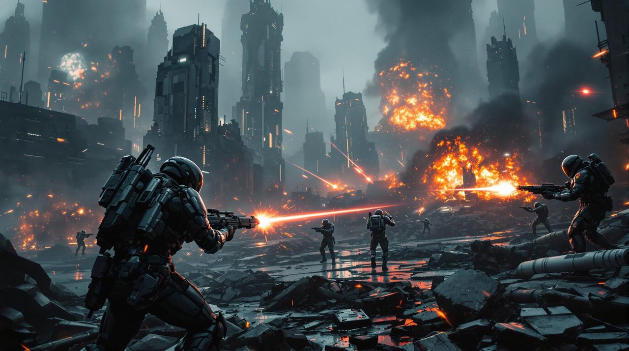 量子危机：未来战争 - 科幻视频封面